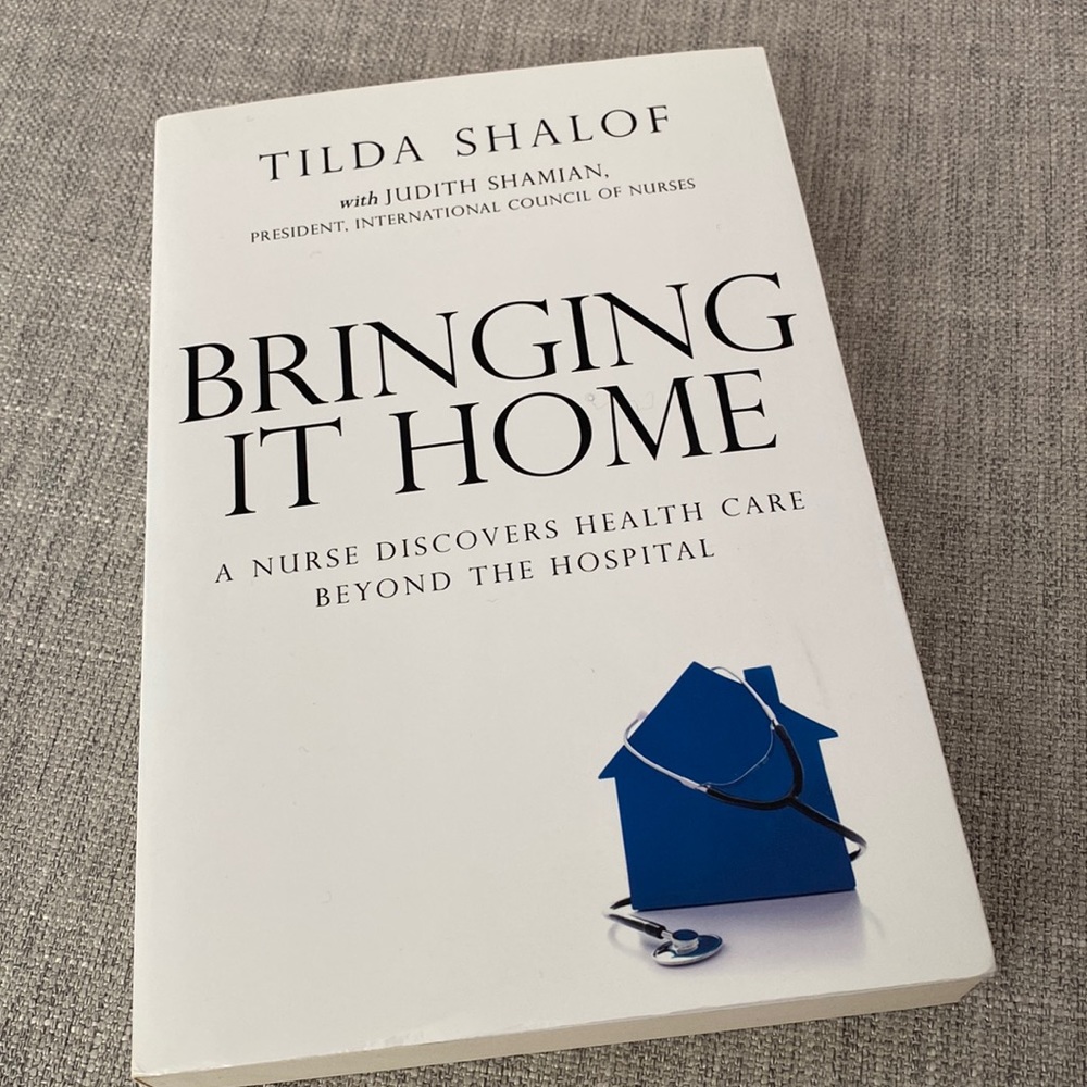 Bringing it home. Soft cover book by Tilds Shalof